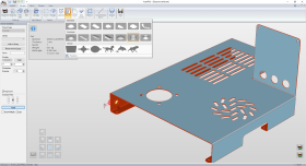 AutoPOL Designer 3D tekenen van doordrukkingen