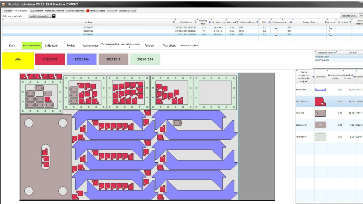 Jobvision Planning en Shopfloor