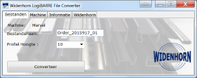 Widenhorn Zaagconverter